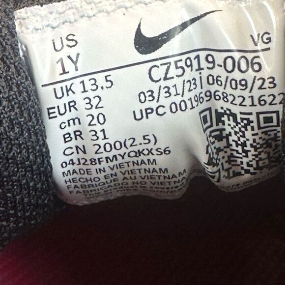 NIKE Hyperdiamond 4 Keystone GG Fierce Pink Softball Baseball Cleats Shoes 1Y 1 - Picture 9 of 10